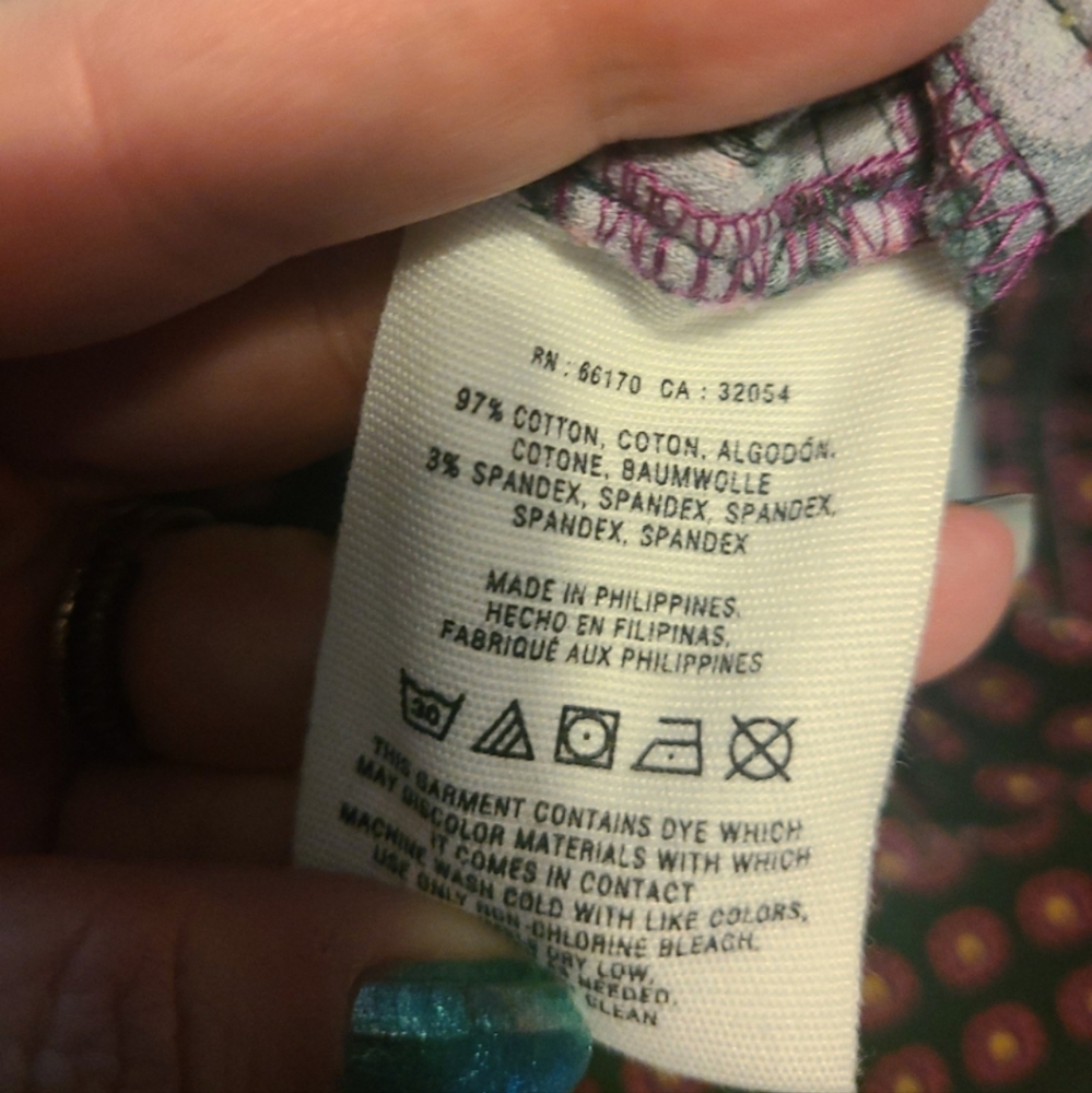 Pilcro skinny pants Cute print - Picture 2 of 6